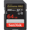 Memory card 64Gb SD SanDisk Extreme Pro (SDSDXXU-064G-GN4IN)