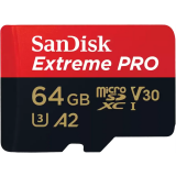 Memory card 64Gb MicroSD SanDisk Extreme Pro (SDSQXCU-064G-GN6MA)