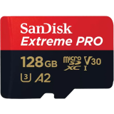 Memory card 128Gb MicroSD SanDisk Extreme Pro (SDSQXCD-128G-GN6MA)