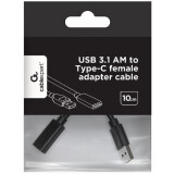 Pārejas savienojums GEMBIRD USB - USB Type-C (A-USB3-AMCF-01)
