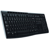 Tastatūra LOGITECH K270 Wireless Keyboard BLACK US (920-003738)