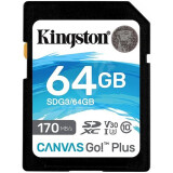 Memory card Kingston 64GB SDXC Canvas Go Plus 170R (SDG3/64GB)