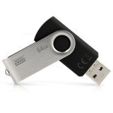USB zibatmiņa GOODRAM 64GB UTS3 BLACK USB 3.0 (UTS3-0640K0R11)