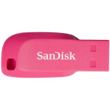 USB zibatmiņa SanDisk Cruzer Blade USB Flash Drive 32GB Electric Pink (SDCZ50C-032G-B35PE)