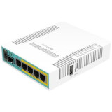 Rūteris (maršrutētājs) MikroTik RouterBOARD hEX Poe Gigabit - Router - 4-port switch.hEX (RB960PGS)