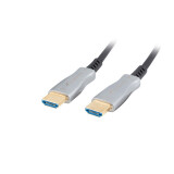 AOC LANBERG HDMI M/M cable 80m optical (CA-HDMI-20FB-0800-BK)
