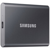 Ārējie cietie diski un SSD SAMSUNG Portable T7 1TB grey (MU-PC1T0T/WW)