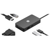 USB centrmezgls Microsoft USB-C Travel Hub BG/YX/LT/SL (SWV-00016)