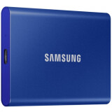 Ārējie cietie diski un SSD SAMSUNG Portable T7 500GB blue (MU-PC500H/WW)