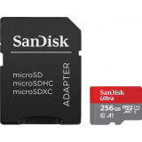 Memory card SanDisk Ultra microSDXC 256GB + SD Adapter (SDSQUAC-256G-GN6MA)