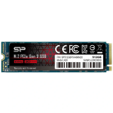 SSD SILICON POWER P34A80 512GB M.2 PCIe (SP512GBP34A80M28)