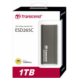 Ārējie cietie diski un SSD TRANSCEND ESD265C 1TB External (TS1TESD265C)