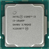 Procesors INTEL Core i3 - 10105F Socket LGA1200 (BX8070110105FSRH8V)