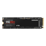 SSD SAMSUNG 990 PRO 4TB M.2 PCIe Gen4 NVMe TLC (MZ-V9P4T0BW)