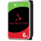 Cietais disks SEAGATE IronWolf Pro 6TB SATA 256 MB 7200 rpm 3,5" (ST6000NT001)