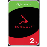 Cietais disks SEAGATE IronWolf 2TB SATA 256 MB 5400 rpm 3,5" (ST2000VN003)