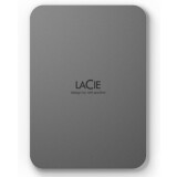 Ārējie cietie diski un SSD LACIE Mobile Drive Secure 2TB USB-C USB 3.2 Colour Space Gray (STLR2000400)