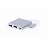GEMBIRD adapter HDMI/USB/USB Type-C (A-CM-HDMIF-02-SV)