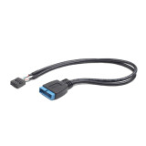 GEMBIRD adapter USB 3.0 FP - USB 2.0 (CC-U3U2-01)