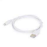 GEMBIRD CC-USB2-AMLM-W-1M USB to 8-pin (CC-USB2-AMLM-W-1M)