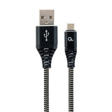 GEMBIRD USB Type-A (male) - USB micro-B (male) Pre 2m (CC-USB2B-AMMBM-2M-BW)