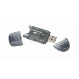 Karšu lasītājs GEMBIRD SD-USB mini card reader (FD2-SD-1)