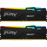 Operatīvā atmiņa 32Gb DDR5 5600MHz Kingston Fury Beast RGB (KF556C36BBEAK2-32) (2x16Gb KIT)