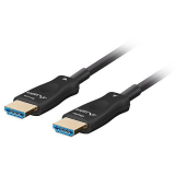 LANBERG HDMI v2.1 M/M cable 80m optical (CA-HDMI-30FB-0800-BK)