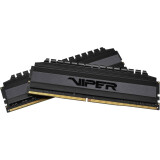 Operatīvā atmiņa 16Gb DDR4 3200MHz Patriot Viper 4 Blackout (PVB416G320C6K) (2x8Gb KIT)