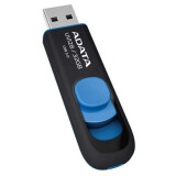 USB zibatmiņa ADATA 32Gb UV128 Black/Blue (AUV128-32G-RBE)
