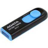 USB zibatmiņa ADATA UV128 128Gb Black/Blue (AUV128-128G-RBE)