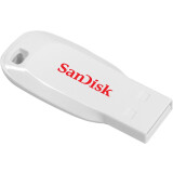 USB zibatmiņa 16Gb SanDisk Cruzer Blade White (SDCZ50C-016G-B35W)