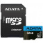Memory card ADATA 32Gb MicroSDHC Premier + SD adapter (AUSDH32GUICL10A1-RA1)