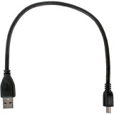 Pārejas savienojums GEMBIRD USB 2.0 A (M) - miniUSB B (M), 0.3m (CCP-USB2-AM5P-1)