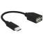 Pārejas savienojums Gembird USB A (F) - USB Type-C, 0.2m (A-OTG-CMAF2-01)