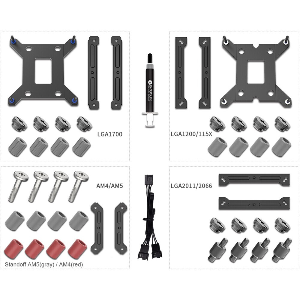 Système de refroidissement liquide ID-COOLING DASHFLOW 240 BASIC White - photo 5