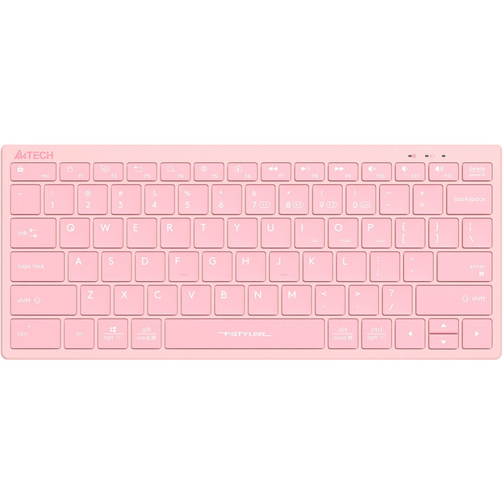 Tastatūra A4Tech FBX51C Pink