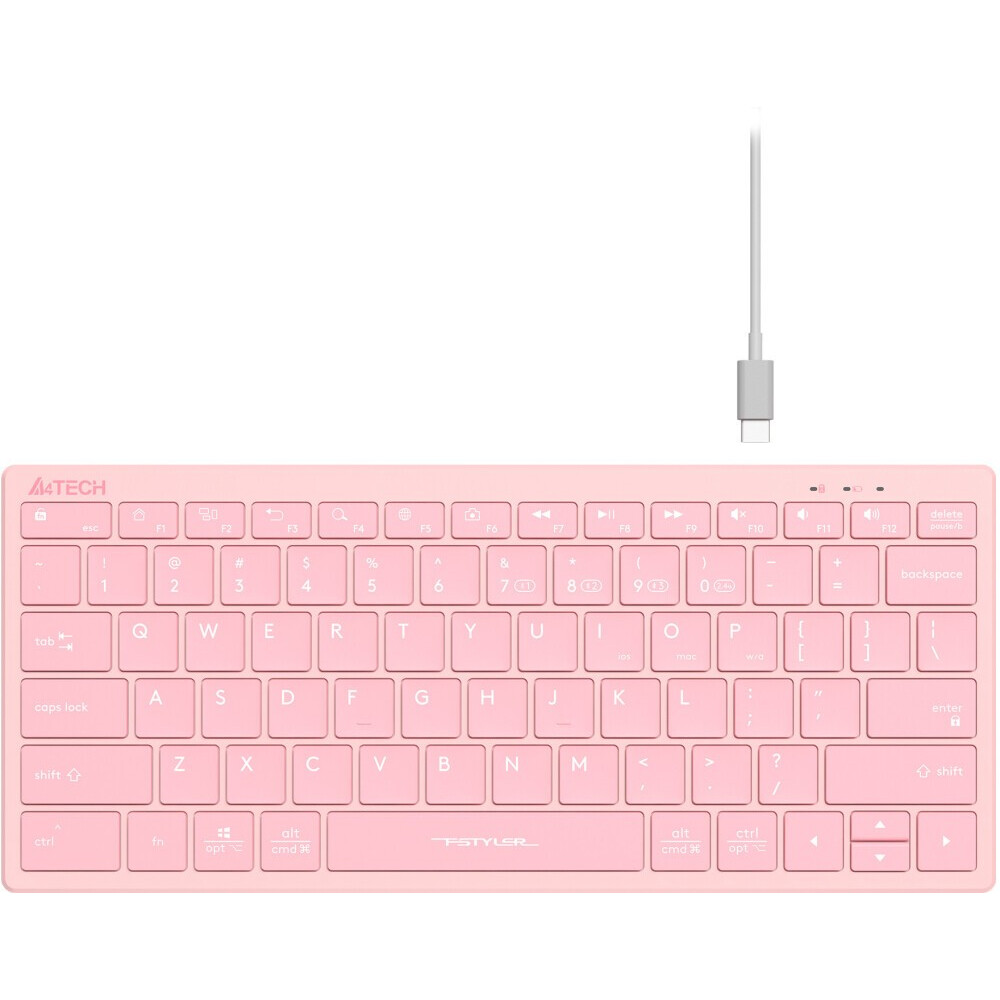 Tastatūra A4Tech FBX51C Pink - foto 2