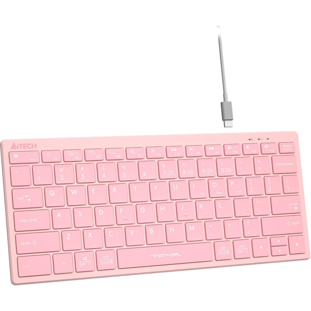 Tastatūra A4Tech FBX51C Pink - foto 4