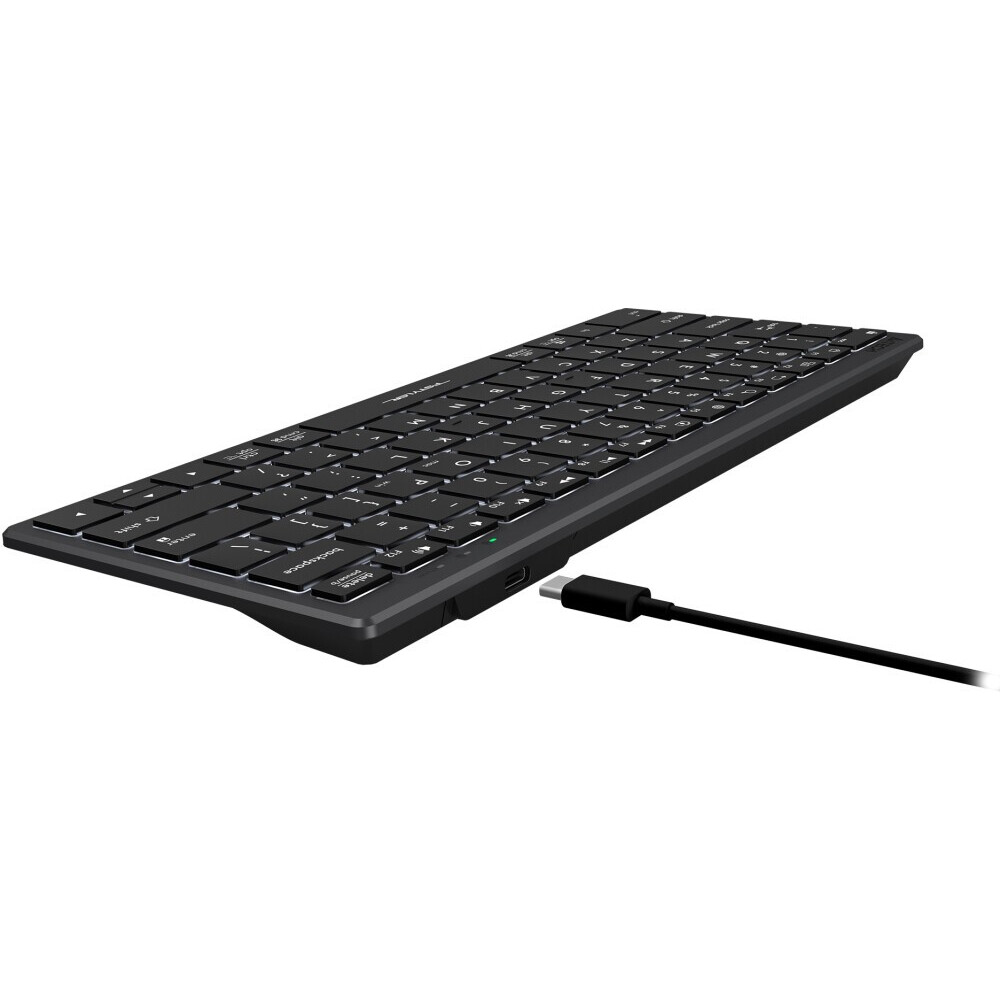 Tastatūra A4Tech Fstyler FX61 Grey/White - foto 6