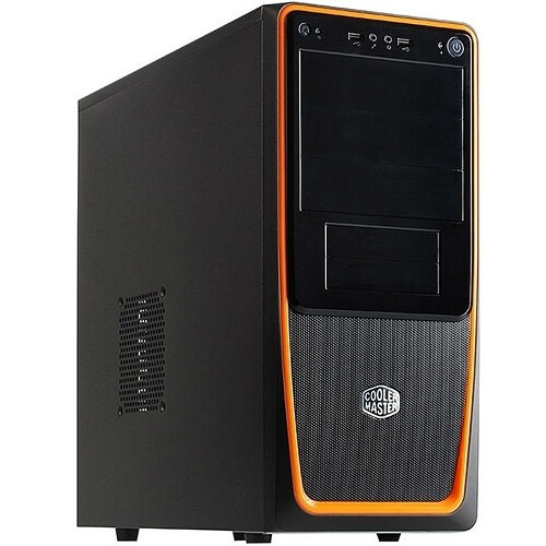 Datoru korpuss Cooler Master Elite 311 Black/Orange (RC-311B-OKA600)