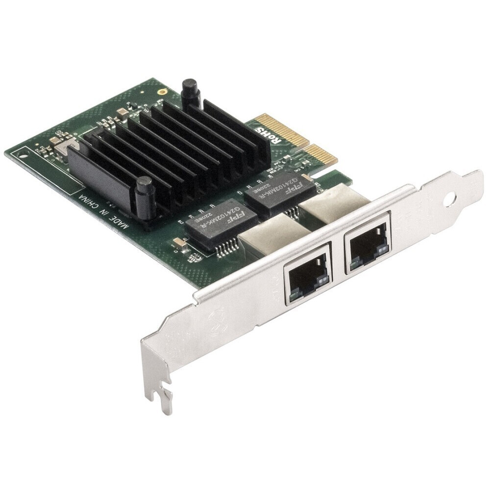 Tīkla karte ExeGate EXE-I350-T2V2 - EX292506RUS