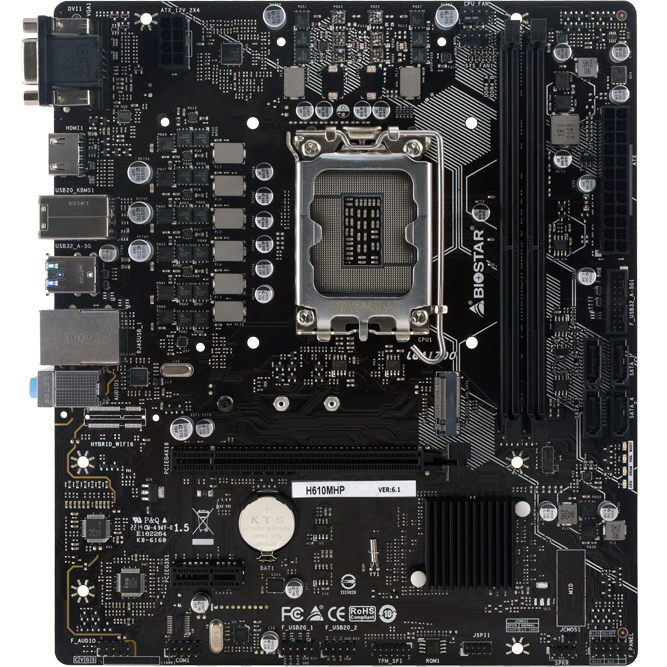 Pamatplate Biostar H610MHP (H610MHP)