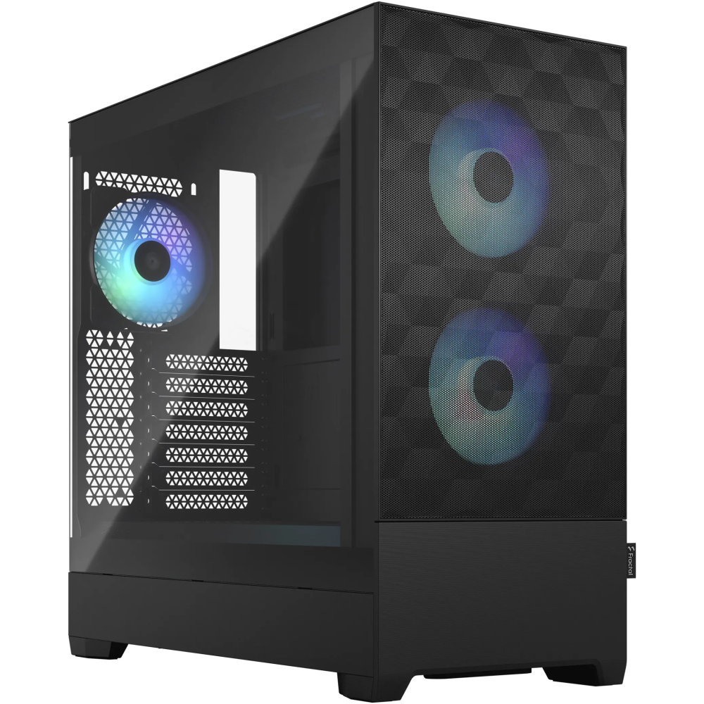 Datoru korpuss Fractal Design Pop Air RGB Black TG Clear Tint - FD-C-POR1A-06