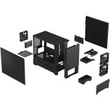 Boitiers PC Fractal Design Pop Mini Silent Black Solid (FD-C-POS1M-01)