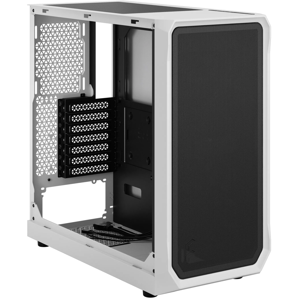 Datoru korpuss Fractal Design Focus 2 White TG Clear Tint - FD-C-FOC2A-02 - foto 11