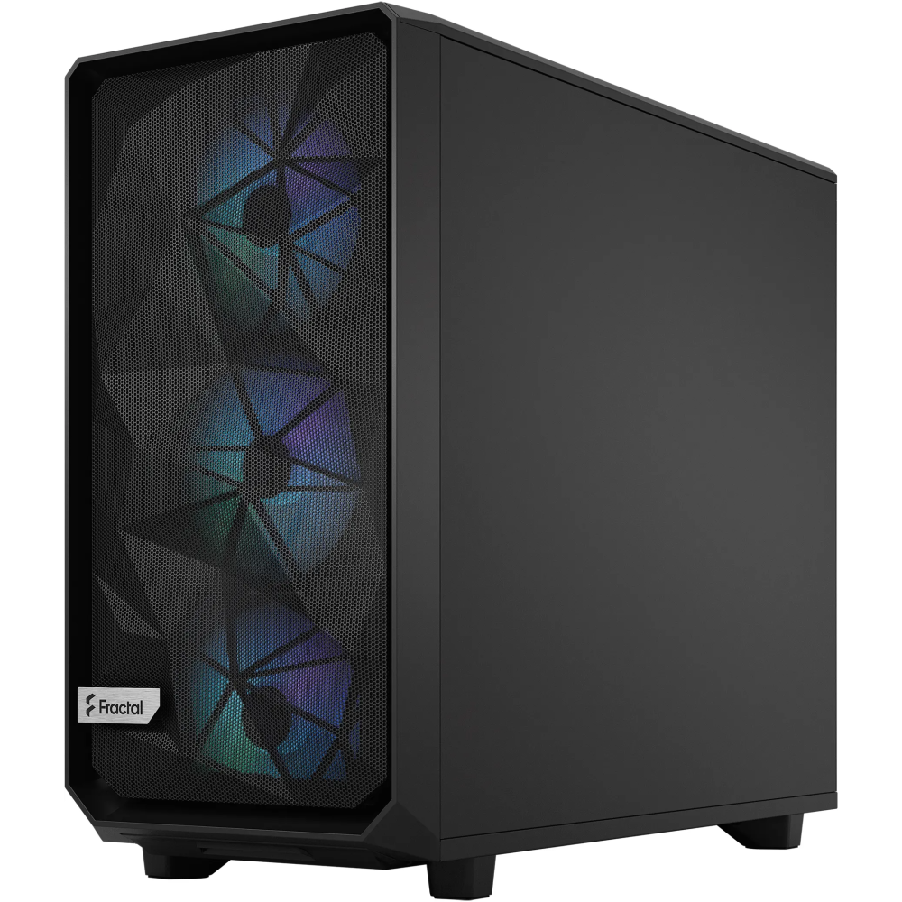 Datoru korpuss Fractal Design Meshify 2 RGB Black TG Light Tint - FD-C-MES2A-06 - foto 3