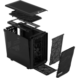Datoru korpuss Fractal Design Meshify 2 Nano Black TG Dark Tint (FD-C-MES2N-01)