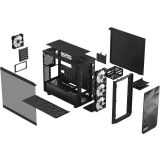 Datoru korpuss Fractal Design Meshify 2 Lite RGB (FD-C-MEL2A-05)
