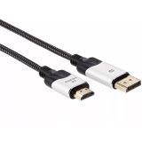 Cable DisplayPort (M) - HDMI (M), 1.8m, VCOM CG608M-1.8M